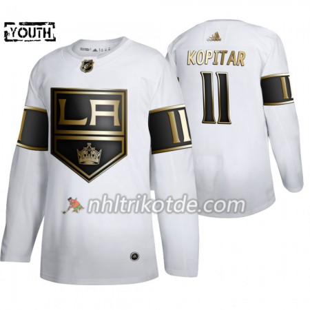 Los Angeles Kings Trikot Anze Kopitar 11 Adidas 2019-2020 Golden Edition Weiß Authentic - Kinder